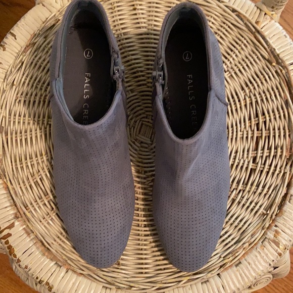 FALLS CREEK Faux Suede Ankle Boots - Picture 3 of 7